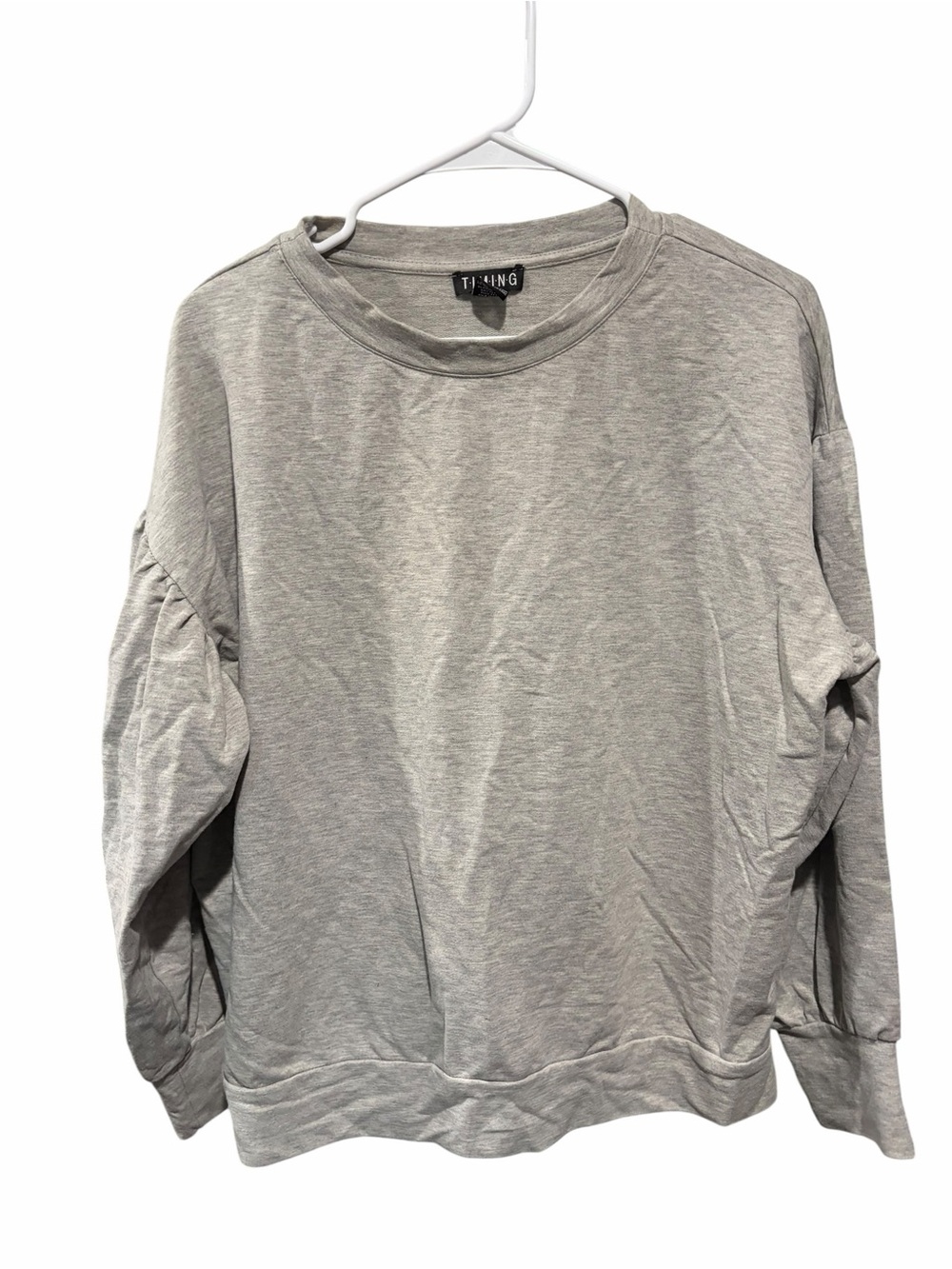 Timing Gray Pullover Sweatshirt – Women’s Medium